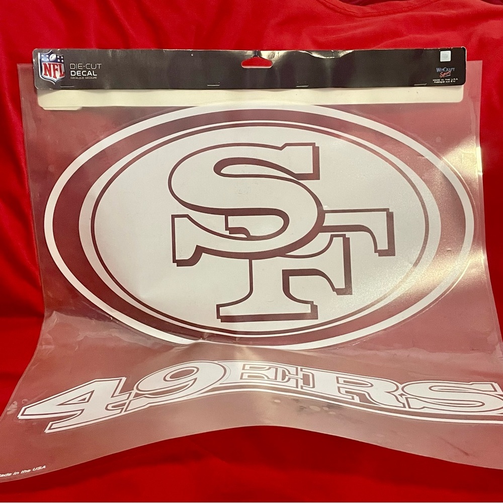 NFL San Francisco 49ers XL Decal